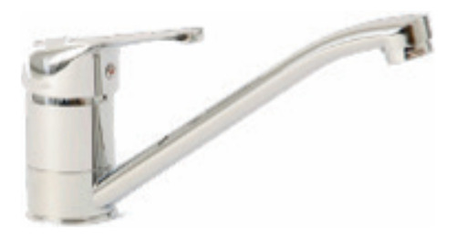 Monomando Grifo Llave Maxims Cocina Fregadero Cromo Tz013