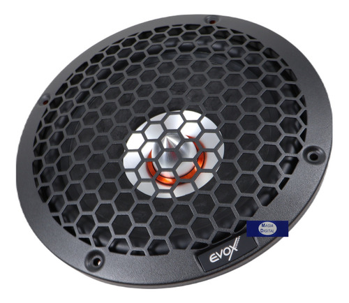 Medio Bajo 8 Plg Evox Evx8mb 800w Openshow Alto Rendimiento Negro