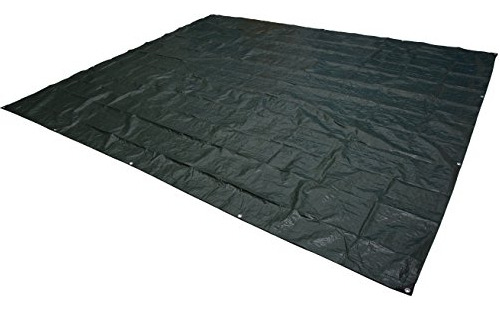 Lona Impermeable Para Acampar Verde Oscuro De 3.4x2.8m