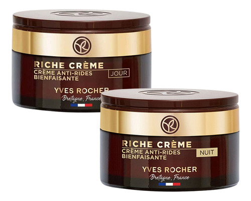 Set Riche Creme Crema De Dia + Crema De Noche Yves Rocher