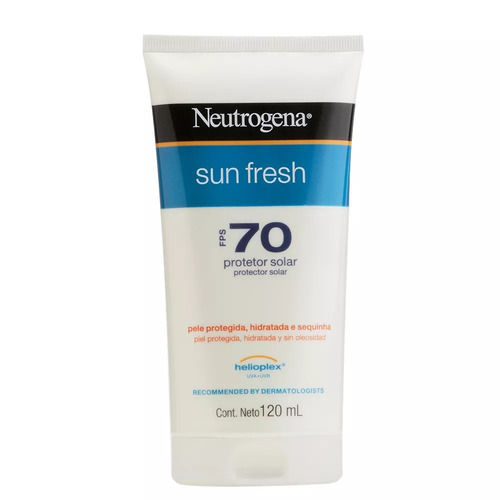Protetor Solar Neutrogena Sun Fresh Fps70 120ml