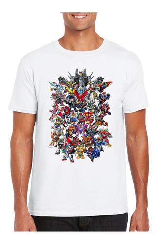 Playera Giants Robots Mechas Diseño 36 Anime Playeras Beloma