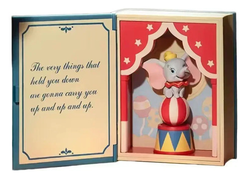 Figura Disney 100 Años Pelicula Dumbo 2 Elefante Circo