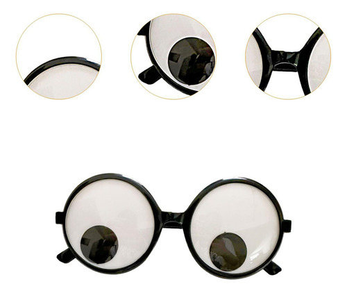 / 4 Gafas De Halloween Con Forma De Globo Ocular, Divertidas