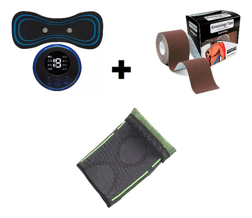 Mini Masajeador Corporal Venda Kinesiotape Rodillera Cmb