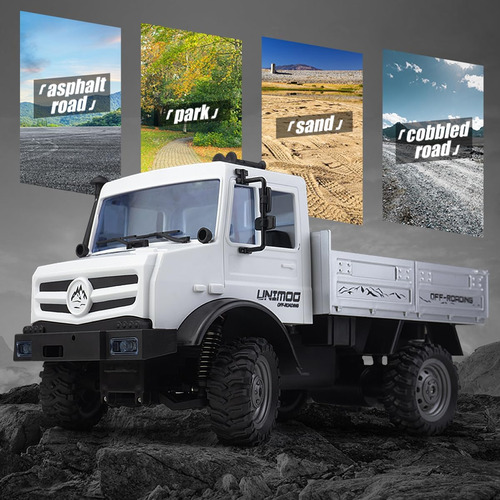 Leopmase Rc Crawler, 4x4 Rc Rock Crawler, Tracción Doble Ter