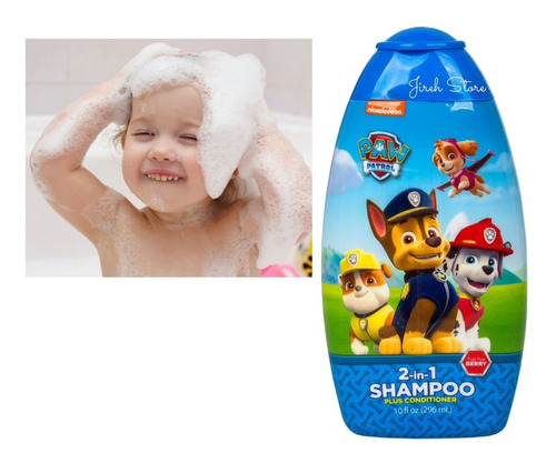 Shampoo Acondicionador Niños Paw Patrol Fraganciaberry 296ml