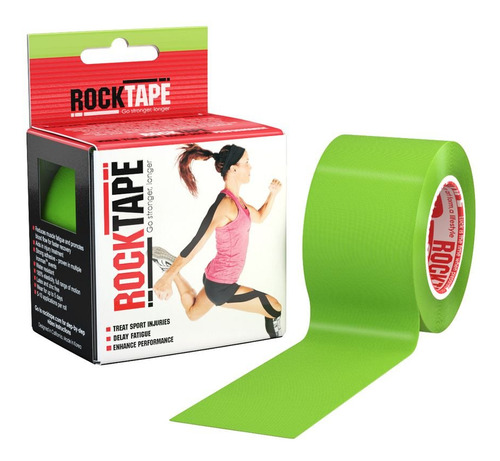 Rocktape, Verde Lima, 2 X 16.4 Pies (2.0 in X 16.4 ft)