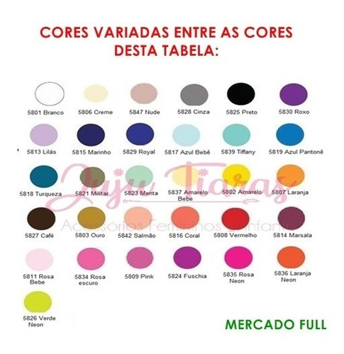 Faixa Meia De Seda Bebê Rn Kit 10 Pçs De 29,90 Por 19,90