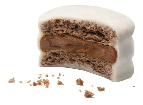 Imagen 3 de 8 de Alfajor Mini Premium Entre Dos Blanco - Caja X20 Ud.
