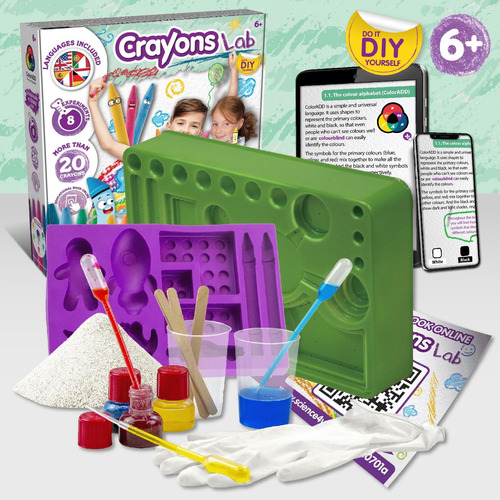 Science4you Crayons Lab - Haz Tus Propios Crayones Para Niño