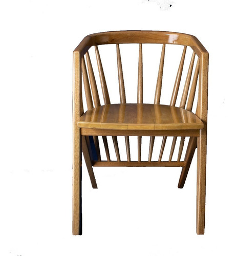 Imagen 4 de 10 de Silla Para Comedor Madera 100% Maciza Roble Ref: Maciza504
