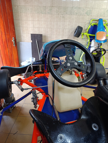 Kart Mini Todo Restaurado Com Motor Parilla Evolucion 125cc
