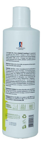 Shampoo Dia A Dia Organic 100% Liberado Td Tipo Cabelo 500ml