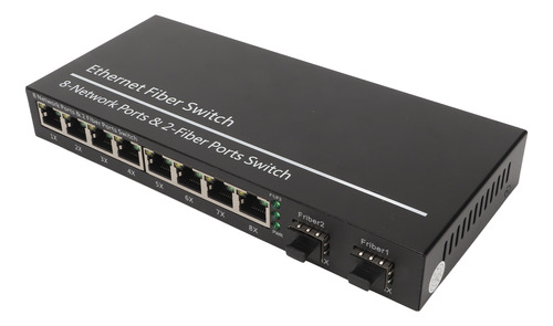 Puerto Óptico Gigabit Ethernet Fiber 2 8 Puertos Eléctricos