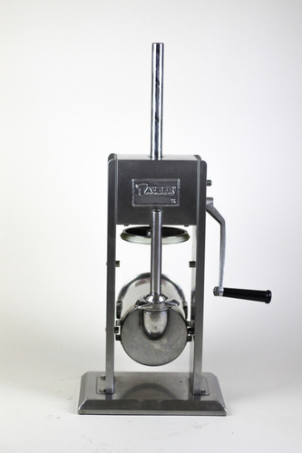 Imagen 4 de 10 de Embutidor Manual En Acero Inoxidable Cap.7 Lts