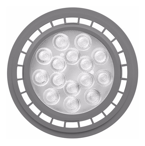 Pack X 10 Lampara Ar111 15w Led Dimerizable Gu10 Frio Calido Color Blanco Frio Color De La Luz - 220v