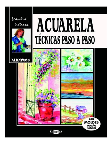 Libro Acuarela Tecnicas Paso A Paso Por Leandra Cotrone