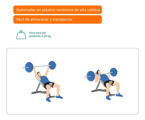 Bloqueadores de online discos pesas