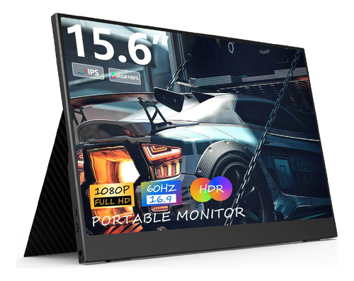 Monitor Portátil Johnkang, Pantalla Ips Full Hd De 15,6 PuLG