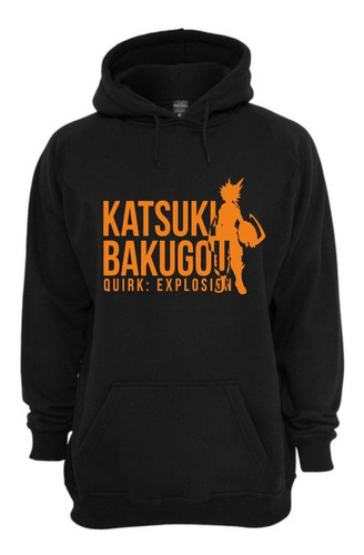 Buzo Canguro Boku No Hero Katsuki Bakugou Kachan  Anime 