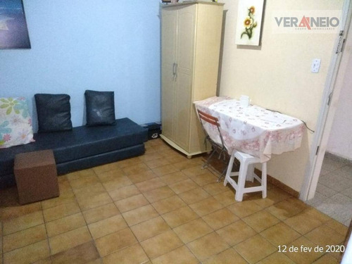 Kitnet Com 1 Dormitório À Venda, 25 M² Por R$ 120.000,00 - Canto Do Forte - Praia Grande/sp - Kn0312