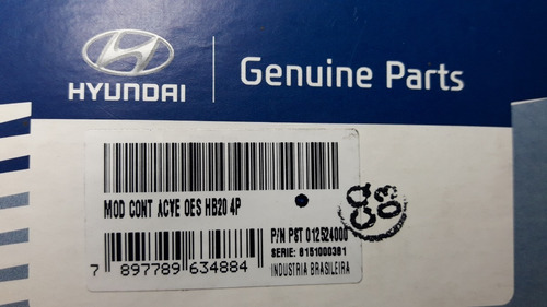 Sistema Módulo Automático Vidro Elétrico Hyundai Hb20 Sw620