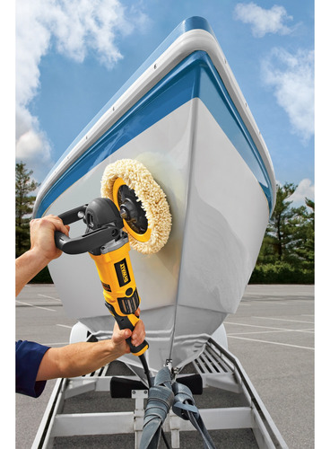 Imagen 6 de 9 de Pulidora Lijadora 7 Pulgadas 180mm 1250w Dewalt Dwp849x Dewa