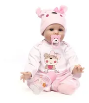 Comprar Bebes Reborn Muñecas Realistas Recién Nacida Original 37 Cm 