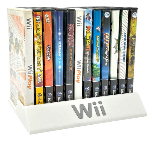 Impresión 3d Soporte Para Juegos De Wii O Gamecube 