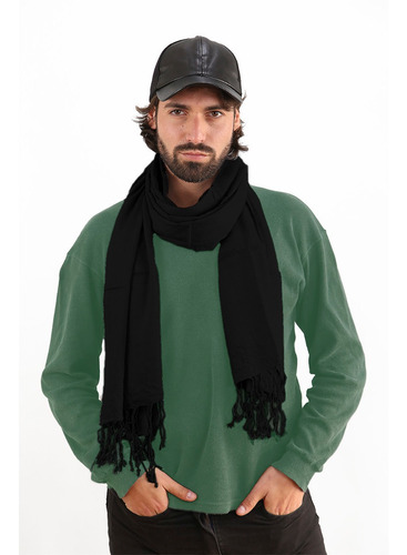 Manton Para Hombre Bufanda Chalina Pashmina Exclusiva #12759