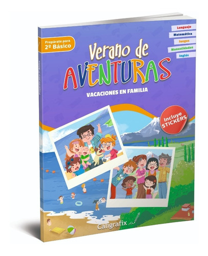 Caligrafix Verano De Aventuras, Prepárate Para Segundo