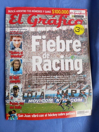 Revista El Grafico - 4279 - Fiebre De Racing