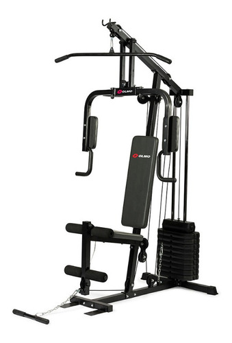 Multigym Olmo 90 Fitness 45kg Pesas C/ Cuotas Sin Interes