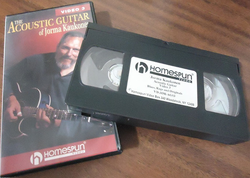 Imagem 2 de 2 de Jorma Kaukonen Acoustic Guitar Blues Rags & Originals Vhs