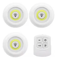 Comprar Set 3 Luces Led Portátil Emergencia Inalámbricas Control