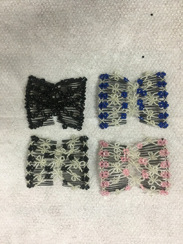 Imagen 5 de 8 de Pack 3 Peinetas Magicas Ez Combs Para El Cabello