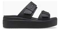 Comprar Crocs ® Brooklyn Sandalias Low Wedge Para Mujer Doble Correa
