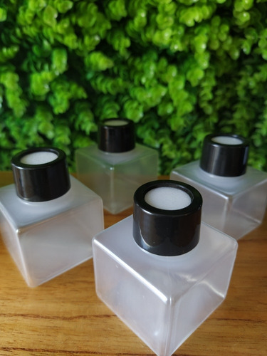 30 Envase Difusor 70cc Con Tapa Difusor Negra