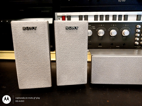 Bafles Satelitales Para Home Theatre Sony Ss-v325 Hbaudio Gris (Usado)