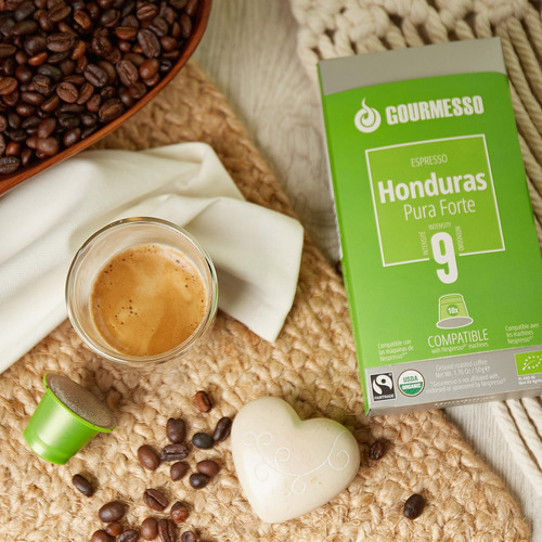 Cápsulas Espresso Gourmesso 100 Unid Compatibles Nespresso C