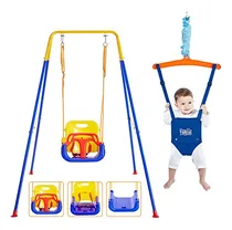 Comprar Funlio Juego De Columpio 2 En 1 Para Niños Pequeños Y Bebés,