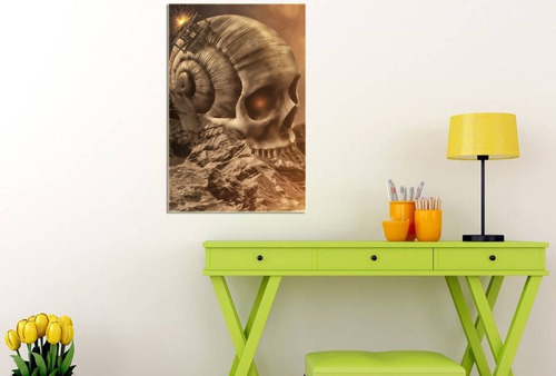 Vinilo Decorativo 40x60cm Barco Calavera Pirata Mar M1