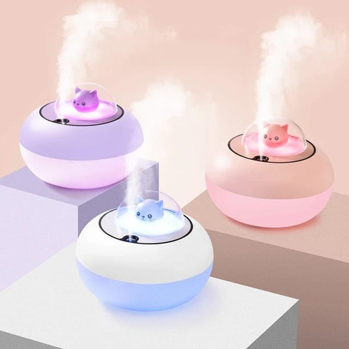 Humidificador Sweetcat Eléctrico Usb Con Lámparara