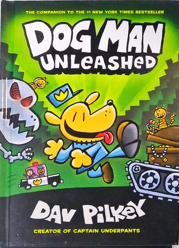 Libro Fisico Dogman Unleashed Ingles Bestseller Dav Pilkey