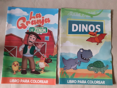 Pack De 10 Libros Para Colorear Varios Modelos Para Pintar