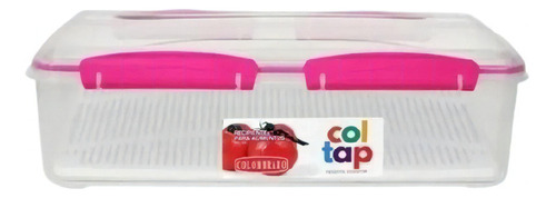 Contenedor De Alimentos Coltap Nº 8 Rectangular Colombraro