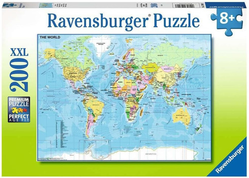 Ravensburger The World - Rompecabezas De 200 Piezas Para Niñ