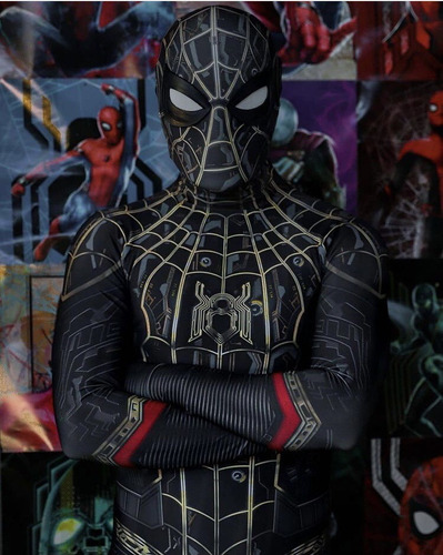 Spiderman3 Héroe Sin Hogar Trajede Araña Deacero Cos Estiram