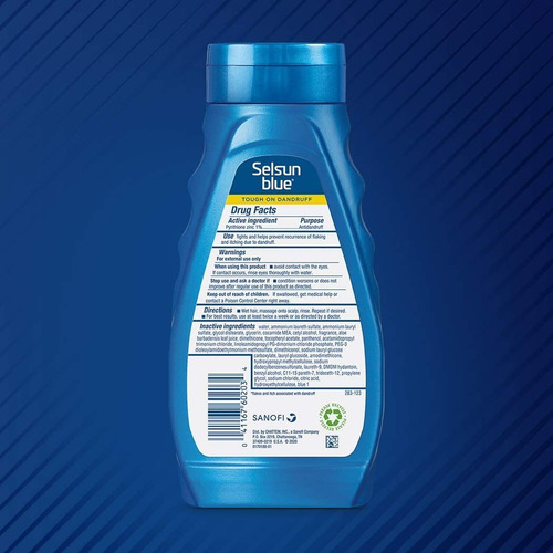 Shampoo Selsun Blue Itchy Dry Scalp Dandruff 325ml 11oz